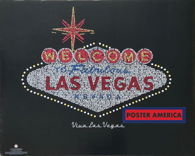Load image into Gallery viewer, Viva Las Vegas Pop Art Poster 24 X 30

