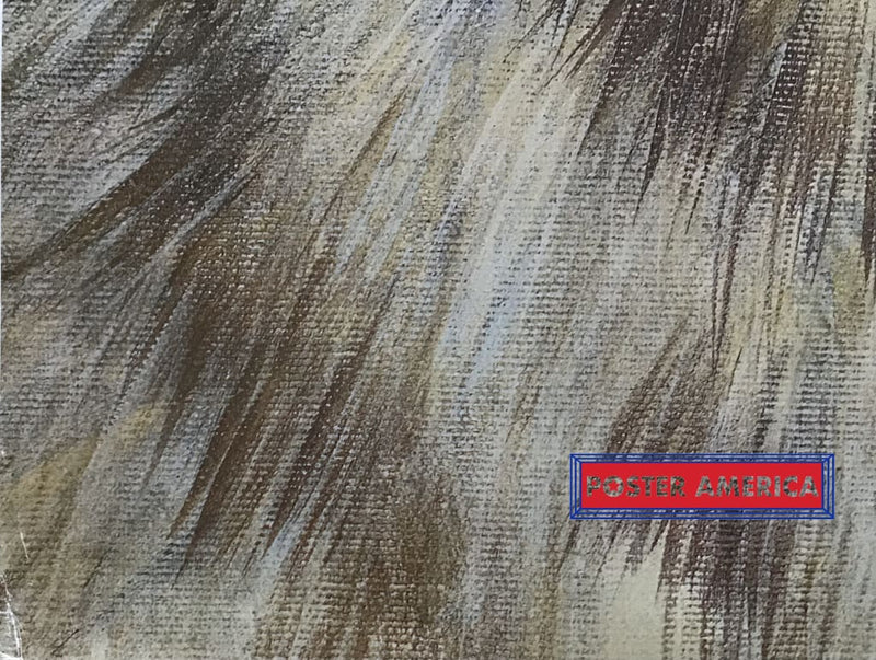 Load image into Gallery viewer, White And Grey Wolf Painting Poster 23 X 34 Fine Art Print
