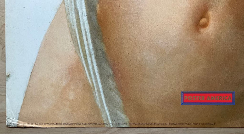 Load image into Gallery viewer, William-Adolphe Bouguereau Cupidon Vintage 1999 Swiss Import Art Poster 24 X 35
