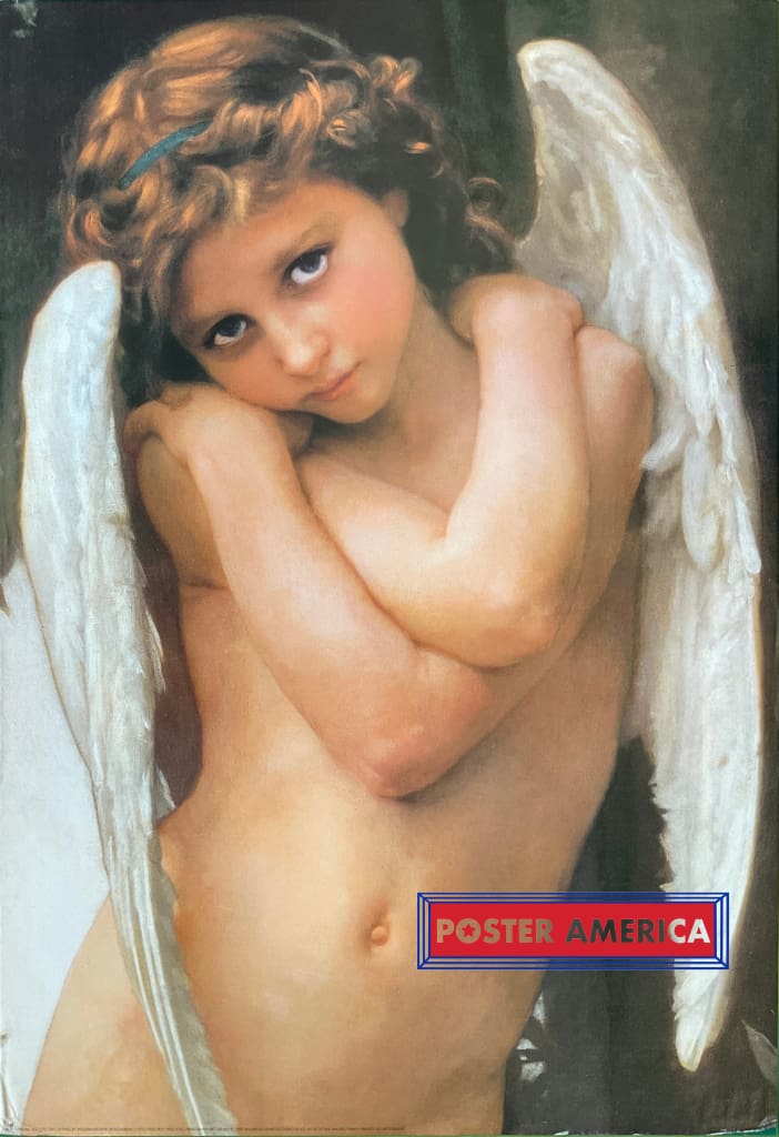 Load image into Gallery viewer, William-Adolphe Bouguereau Cupidon Vintage 1999 Swiss Import Art Poster 24 X 35
