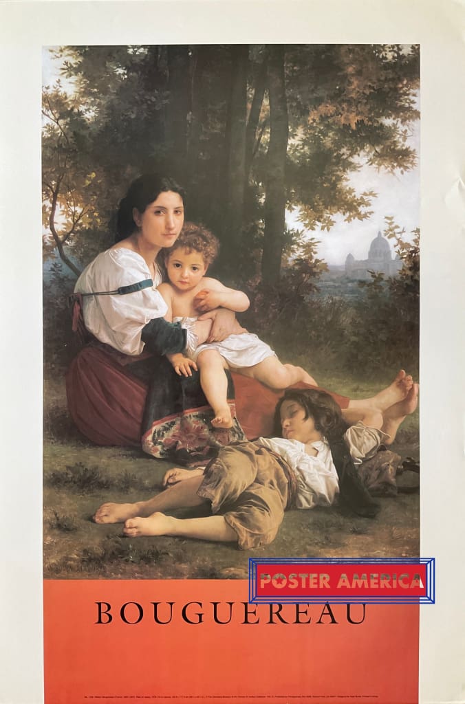 Load image into Gallery viewer, William Bouguereau Rest Art Poster 24 X 36
