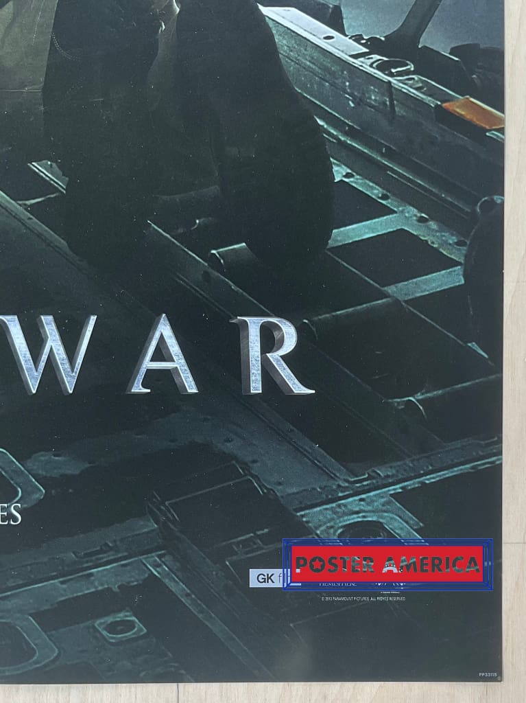 Load image into Gallery viewer, World War Z Brad Pitt Uk Import Movie Promo Poster 24 X 36
