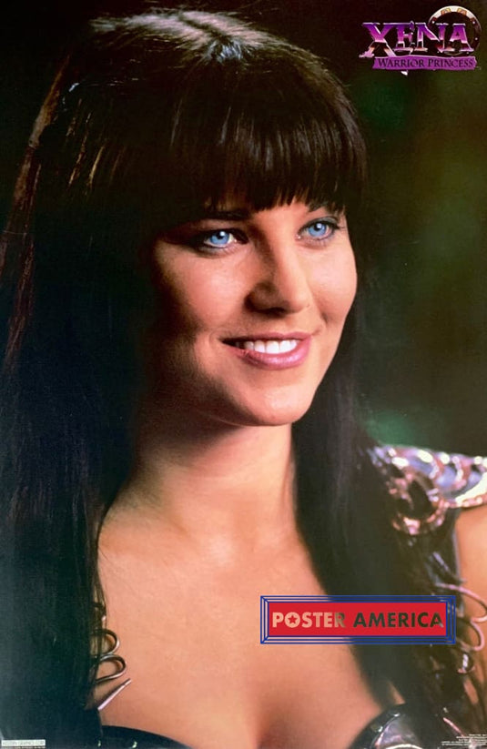 Xena Warrior Princess Lucy Lawless Portrait 1997 Vintage Poster 23 X 34.5 Vintage Poster