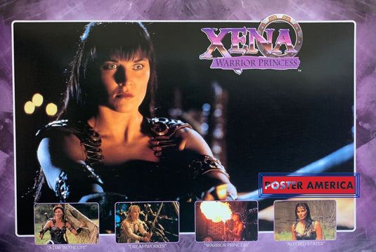 Xena Warrior Princess Lucy Lawless Rare 1998 Vintage Poster 24 X 36 Vintage Poster