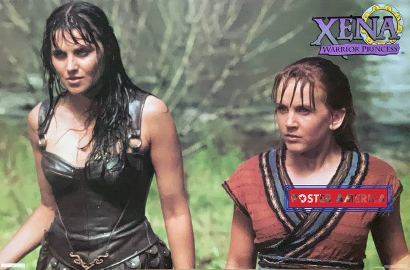 Load image into Gallery viewer, Xena Warrior Princess Lucy Lawless &amp; Renee Oconnor Vintage Poster 23 X 35 Vintage Poster
