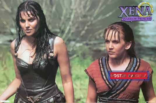 Xena Warrior Princess Lucy Lawless & Renee Oconnor Vintage Poster 23 X 35 Vintage Poster