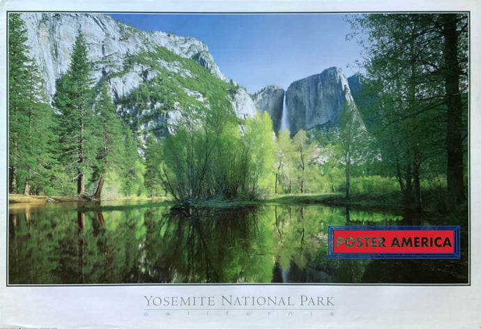 Yosemite National Park California Vintage Horizontal Scenic Poster 23 X 33.5