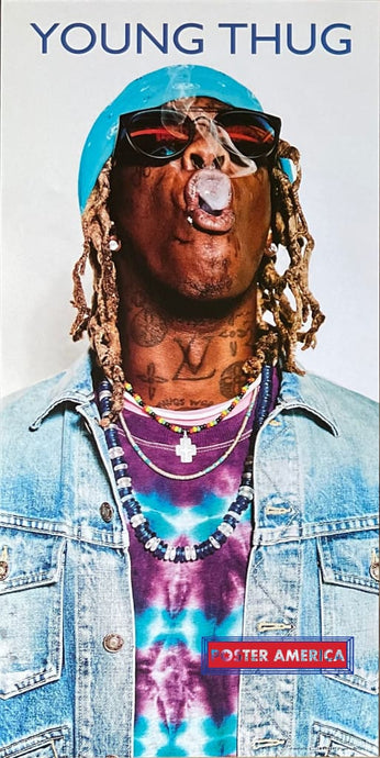Young Thug Hip Hop Artist Print 12 x 24 Poster